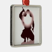 Ninja Metalen Ornament (Rechts)