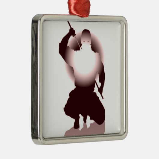 Ninja Metalen Ornament (Rechts)