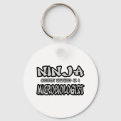 Ninja...microbioloog Sleutelhanger (Voorkant)