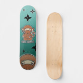 Ninja Monkey. Skateboard (Voorkant)