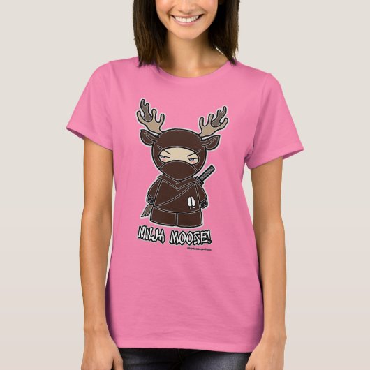 Ninja Moose. T-Shirt (Voorkant)