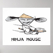 Ninja Mouse Poster (Voorkant)