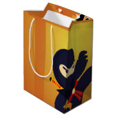 NINJA Movie Star Warrior die het Karate Kinder sch Medium Cadeauzakje (Achterkant Gekanteld)