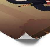 NINJA Movie Star Warrior die het Karate Kinder sch Poster (Hoek)