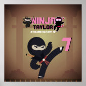 NINJA Movie Star Warrior die het Karate Kinder sch Poster (Voorkant)