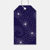 NINJA Movie Star Warrior Kicking It Karate Party Cadeaulabel (Achterkant)