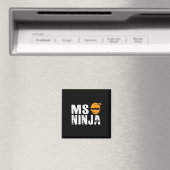 NINJA - Multiple Sclerosis Ondersteuning Awareness Magneet (Insitu (Vaatwasser))