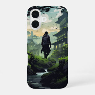 Ninja Nature Animé iPhone 16 Hoesje