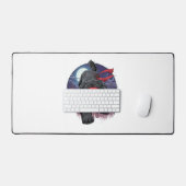 Ninja Newfie � Stille Grote Hond Bureaumat (Keyboard & Muis)