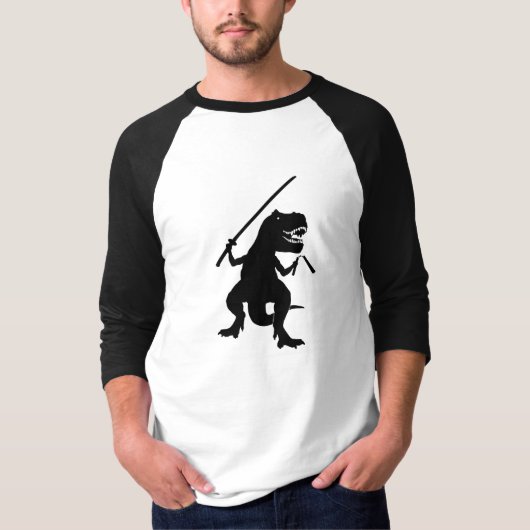 Ninja Nicky T-Rex T-shirt (Voorkant)