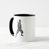 Ninja ~ Ninjas 5 Martial Arts Warrior Fantasy Art Mok (Voorkant links)