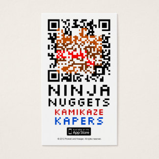 Ninja Nuggets QR Kaart