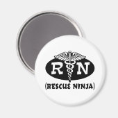 Ninja Nurse Magneet (Voorkant / Achterkant)