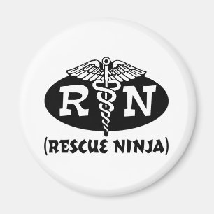 Ninja Nurse Magneet
