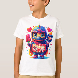 Ninja of Love: Schattige en Romance! Speciale gift T-shirt