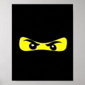 Ninja Ogen Fun Halloween Ninja Kostuum Poster (Voorkant)