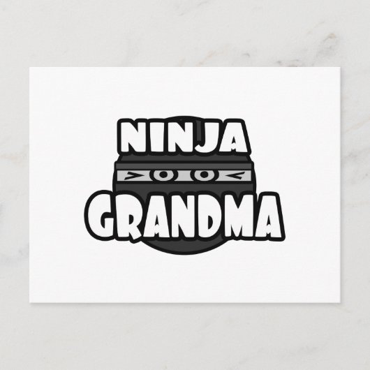 Ninja oma briefkaart (Voorkant)