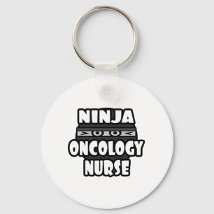 Ninja Oncology Nurse Sleutelhanger