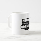 Ninja Optician Koffiemok (Voorkant links)