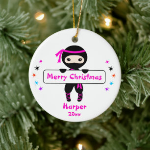 Ninja Ornament, Meisjes Schattige Karate Kinder Ke Keramisch Ornament