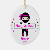 Ninja Ornament, Meisjes Schattige Karate Kinder Ke Keramisch Ornament (Rechts)