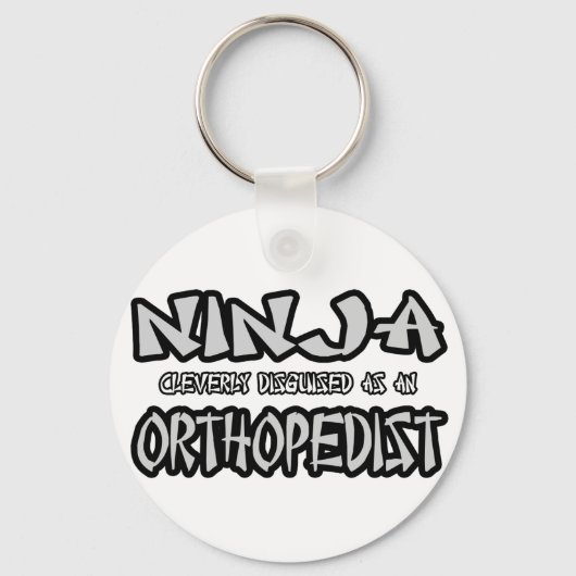 Ninja...Orthopedist Sleutelhanger (Voorkant)