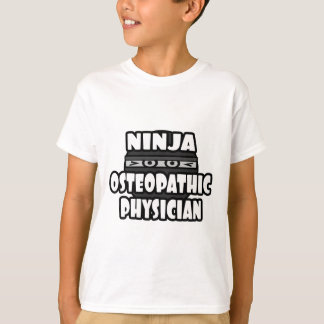 Ninja osteopathische arts t-shirt
