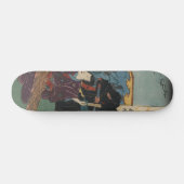 Ninja Painting circa 1853 Persoonlijk Skateboard (Horizontaal)