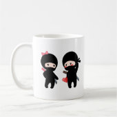 Ninja Pair, een jongen en een meisje Koffiemok (Links)