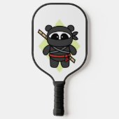 Ninja Panda door Amanda Roos Pickleball Paddle (Achterkant)