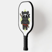 Ninja Panda door Amanda Roos Pickleball Paddle (Links)