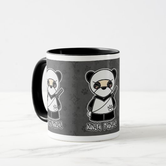 Ninja Panda! Mok (Voorkant links)