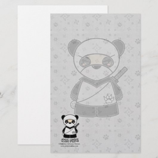 Ninja Panda! Papierwaren (Voorkant / Achterkant)