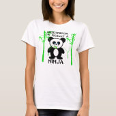 ninja panda t-shirt (Voorkant)