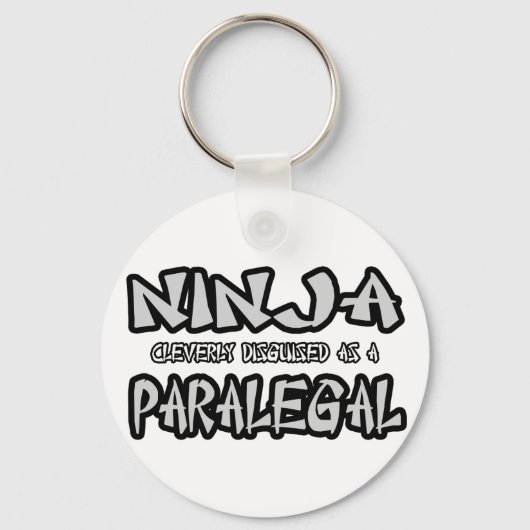 Ninja...Paralegal Sleutelhanger (Voorkant)