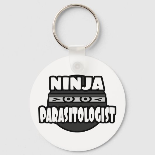 Ninja Parasitologe Sleutelhanger (Voorkant)
