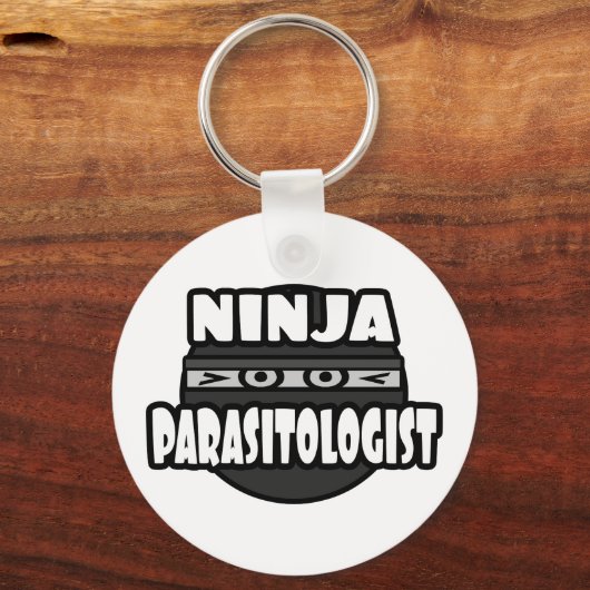 Ninja Parasitologe Sleutelhanger (Voorkant)