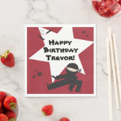 Ninja Party servetten - Kies je eigen kleur! (Insitu)