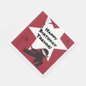 Ninja Party servetten - Kies je eigen kleur! (Hoek)