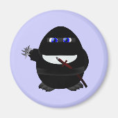 Ninja Penguin Magneet (Voorkant)