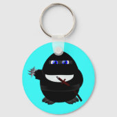 Ninja Penguin Sleutelhanger (Voorkant)