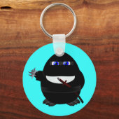 Ninja Penguin Sleutelhanger (Voorkant)