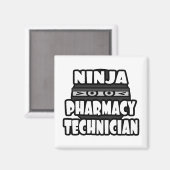Ninja Pharmacy Technicien Magneet (Voorkant / Achterkant)