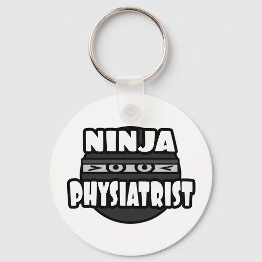 Ninja Physiatrist Sleutelhanger (Voorkant)