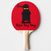 Ninja Ping Pong Paddle Tafeltennisbatje (Voorkant)