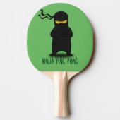 Ninja Ping Pong Paddle Tafeltennisbatje (Achterkant)