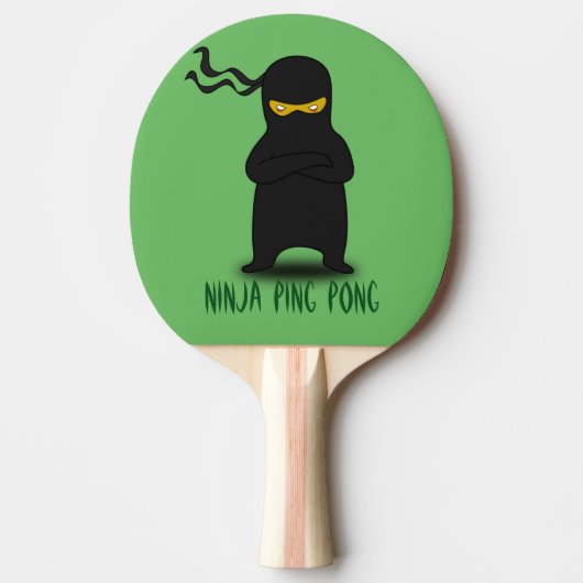 Ninja Ping Pong Paddle Tafeltennisbatje (Voorkant)