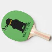 Ninja Ping Pong Paddle Tafeltennisbatje (Zijkant)