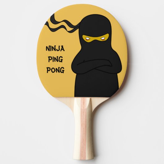Ninja Ping Pong Paddle Tafeltennisbatje (Voorkant)