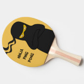 Ninja Ping Pong Paddle Tafeltennisbatje (Zijkant)